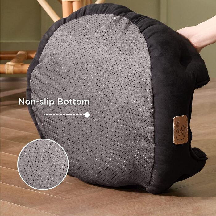 Ліжко для котів BEDSURE - м'яке, миється, 51x48x15 см, з подушкою, для котів та маленьких собак