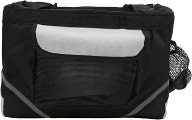 КІМІСС Кошик для собак на велосипед – знімний тримач, водонепроникна сумка для маленьких та середніх собак