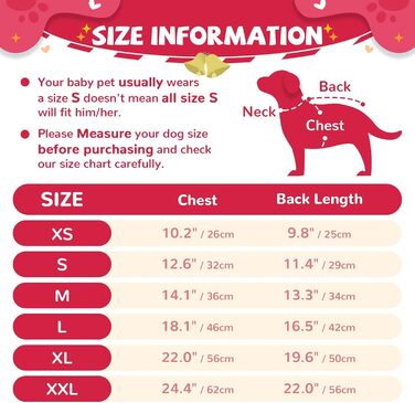 Пуловер для собак ABRRLO з бавовни, теплий зимовий костюм для святкування Нового року (L, костюм оленя)