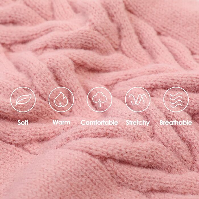 Теплий зимовий пуховик для собак великих порід ASENKU, рожевий та зелений (XL)