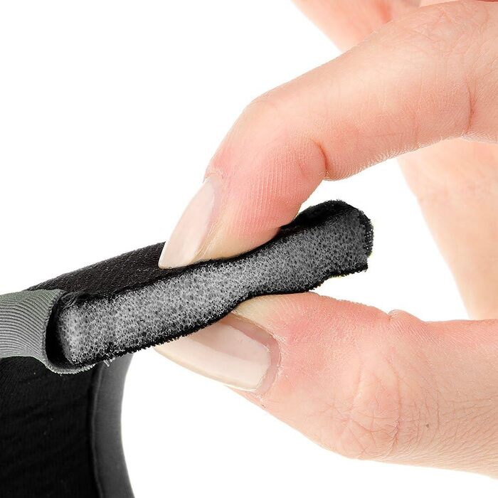 Шлейка для собак Ferplast ERGOTREKKING Large, чорна, велика, з 6 застібками, відбиваючими елементами та регулюванням, для грейхаундів