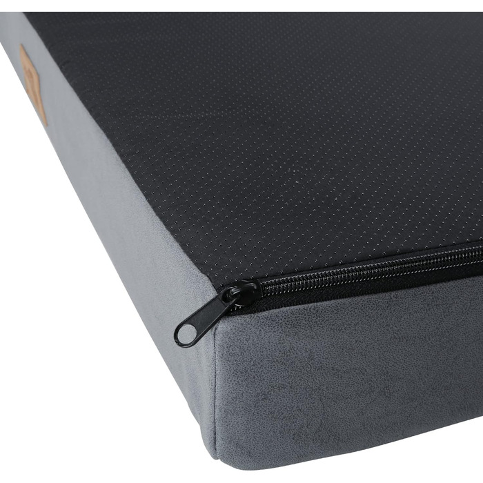 Ваше ліжко для собак GEAR Biella, ортопедичне, з екошкіри, миється, захищає суглоби, 100x70x10 см