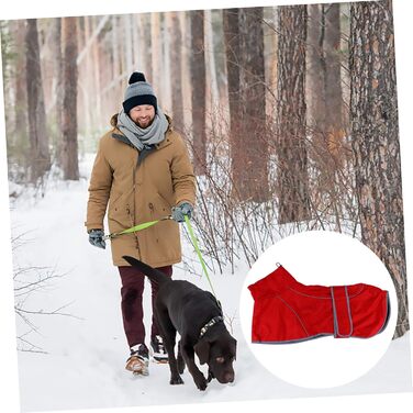 Водонепроникний дощовик для собак BESPORTBLE, XXXL: надійний захист від дощу та вітру