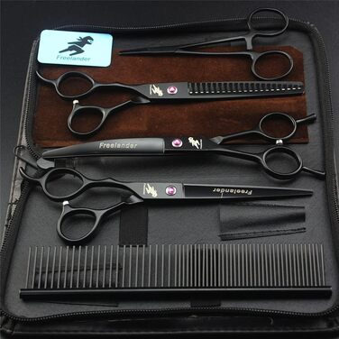 Набір для грумінгу собак Linker Hand: ножиці, розпушувачі, гребінці