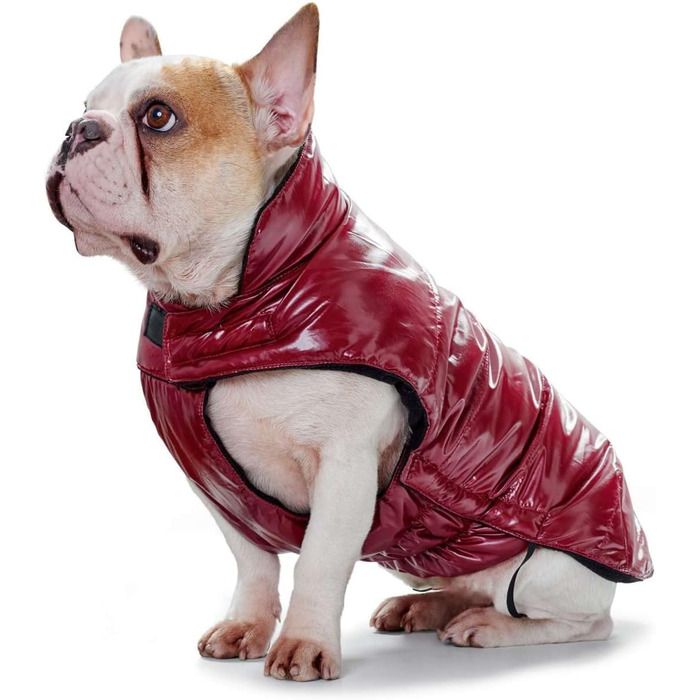 Зимовий теплий одяг для собак HUNTER Tampere - водонепроникний, з флісовою підкладкою, червоний (50)