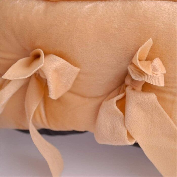 Ліжко для собак та котів Prinzessin, м'яке флісове будиночок, тепле зимове ліжко для цуценят, рожевий колір, розмір L