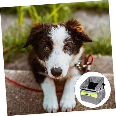 Фаркоп для велосипеда BESPORTBLE для тварин, складаний, переноска для собак, з ручкою, оксфордська тканина, економія місця