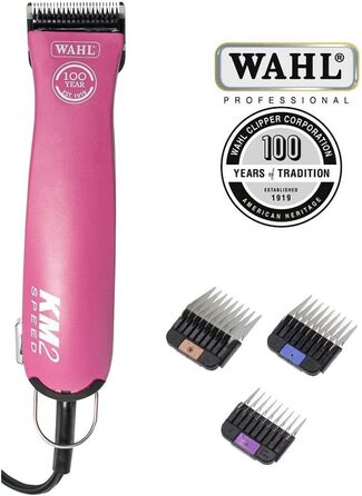 Професійна машинка для стрижки собак Rotschopf24 Edition R34 з 3 металевими насадками та сумкою