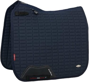 Сідельна підкладка LeMieux Prosport Suede для виїздки, велика, морська синь, самохолодна, квадратна
