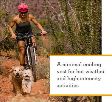 Охолоджуючий жилет для собак Ruffwear Swamp Cooler Zip, XXS, бірюзовий