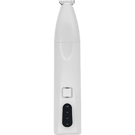 Бездротовий собачий триммер з LED-підсвічуванням та низьким рівнем шуму, цифрова панель, 2 швидкості, аксесуари для догляду вдома та в подорожах