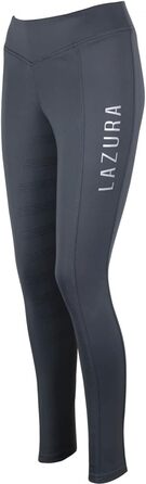 Легінси для верхової їзди Lazura Ariella | Еластичні штани для верхової їзди з кишенею для телефону | Середня посадка, повний облягання, силіконовий grip та класичний крій | Екіпірування для верхової їзди, 32, Графіт