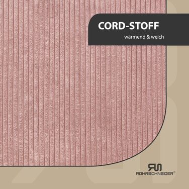 Крісло-лежанка для собак породистых собак, малого та середнього розміру, з подушкою Cord, 70x50 см, з пакетиками для прогулянок (Пудрово-рожевий, широка тканина Cord)