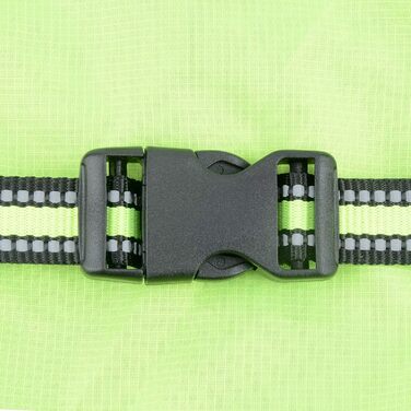 Водонепроникний дощовик для собак середніх та великих порід Zunea, відбиваючий, легкий, вітронепроникний, з сіткою всередині, захист від дощу, для прогулянок на відкритому повітрі, зелений, 3XL