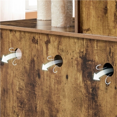 Ігровий комплекс для котів Yaheetech: низька дряпачка, лежанка та стовп-дряпалка (101-160 см)