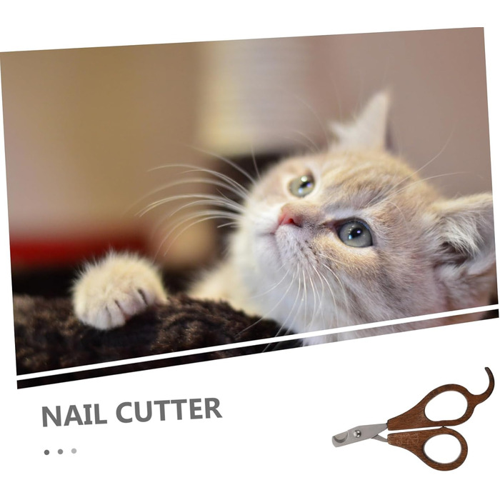 Набір для стрижки кігтів домашніх тварин Happyyami: безпечний тример та пилка для собак та котів