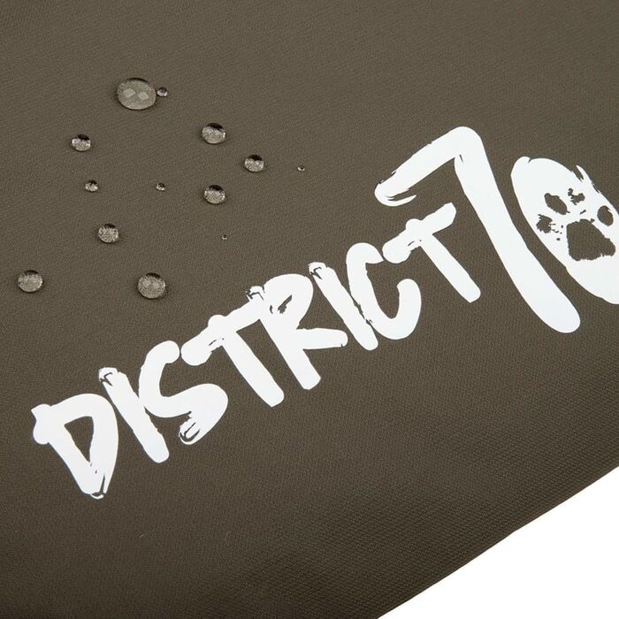 Подушка для собак District 70, сірий колір, XL, зелений, подушка для собак