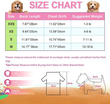 Теплий флісовий піжамний костюм для собак, розевий, X-Small. Ідеально для чихуахуа та інших маленьких порід. Піжама для собак, розева, теплий флісовий розевий костюм для собак на осінь/зиму.