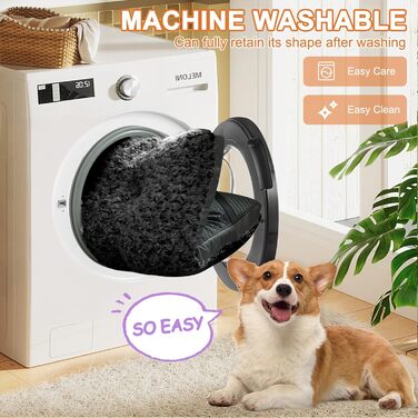 Крісло-ліжко для собак великих та середніх порід, чорне, 91x58 см, водонепроникне, дихаюче, зручне, миється