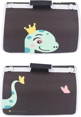 Транспортна переноска для тварин: котів, собак, маленьких та середніх розмірів. Зручна, складана сумка з плечовим ременем, Oxford-тканина (S)