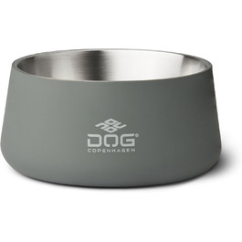 Миска для собак DOG Copenhagen Vega S/M, сіра, пластик