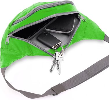 Персоналізована сумка для ласощів для собак з іменами та декором | Сумка для дресирування собак (Зелений/Блакитний)