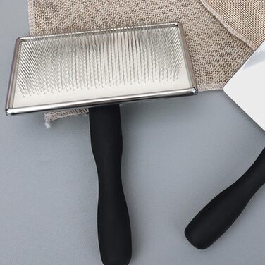 Щітка для собак від випадання шерсті – гребінець для собак, масажна щітка з металевих голок, гребінець для підшерстка, аксесуари для тварин, інструмент для видалення шерсті для довгої та короткої шерсті