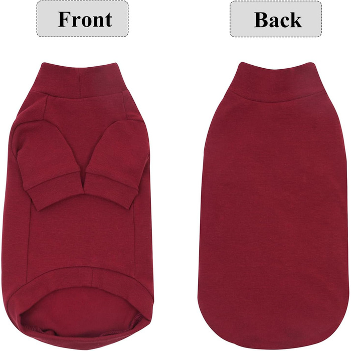 Пуловер для безшерстних котів Sphynx, теплий, червоний, XL. Костюм для кота, теплий пуловер, костюм на Новий Рік.