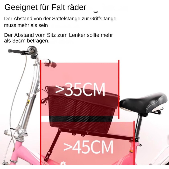 Водонепроникний кошик для тварин на велосипед, кошик для собак на кермо | Складаний, знімний кошик для тварин, велосипедний кошик для собак з установкою