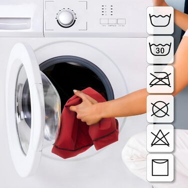 Килимок для собак XL (100x66 см) - червоний з чорною матрацом