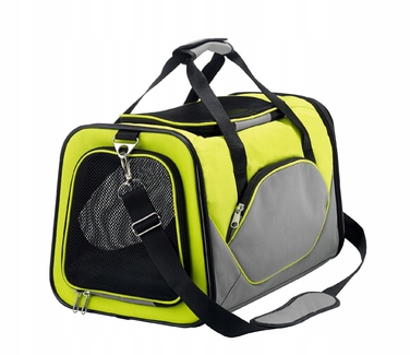 Переноска для собак та котів Kansas Hunter — колір: лимонний