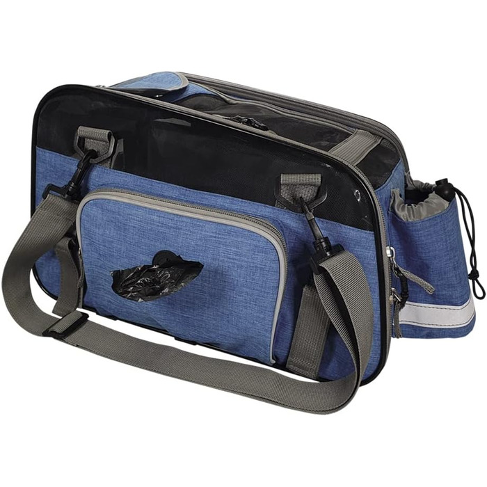 Велосумка Nobby Tour, блакитна, 40 x 24 x 24 см, 1 шт.