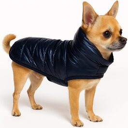 Зимовий теплий накидка для собак - Wasa Dunkelblau, розмір A:20 см, водовідштовхуючий, теплий та зручний