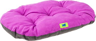 Крісло-лежанка для собак та котів Ferplast Relax, 85x55 см, бавовна, з м'якою подушкою, для будки та авто, миється