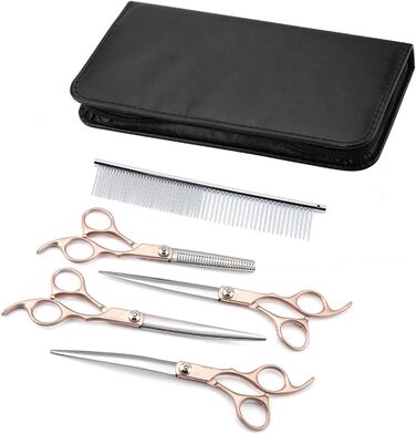 Набір ножиць для витончення шерсті собак Geib (22 шт.) - професійний набір для грумінгу