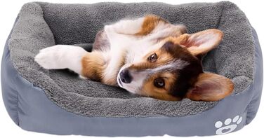 Килимок для собак Powerking: м'який, миючий, для собак, цуценят, сон та невеликих домашніх тварин (Світло-сірий)