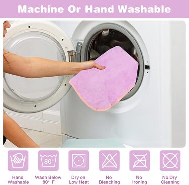 Рушник для собак і котів з капюшоном, швидковисихаючий, вбираючий, фіолетовий