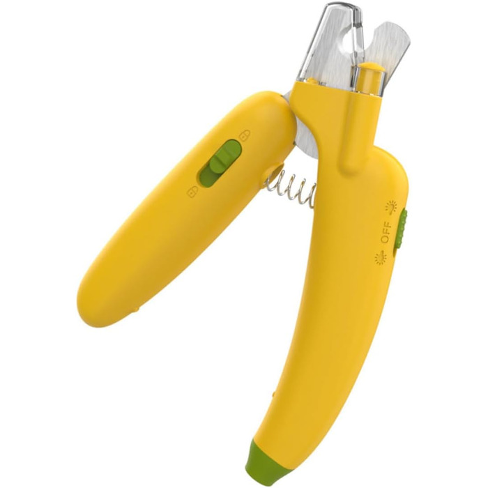 Тримач для стрижки кігтів для собак та котів BESPORTBLE з LED-підсвічуванням (3 шт.)