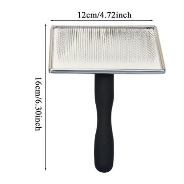 Бурштук для догляду за тваринами - щітка для видалення шерсті собак | Металеві голки, аксесуари для тварин, інструменти для прибирання, інструмент для видалення шерсті котів, підшерсток, гребінець, видалення шерсті для всіх типів шерсті