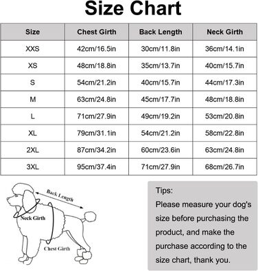 Зимовий комбінезон для собак з блискавкою, D-початком, світловідбиваючими смугами та регульованою протишерстю, вітрозахисна куртка для собак малих, середніх та великих порід, розмір M, блакитний. Розмір M: Довжина спини: 45 см, Обхват грудей: 63 см
