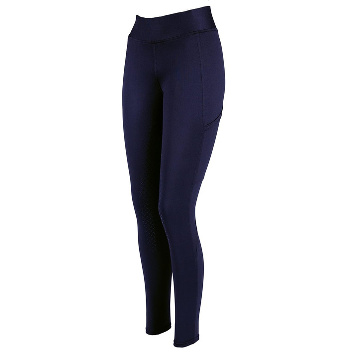 Легінси для верхової їзди PFIFF Selina з кишенею для телефону, блакитні (M)