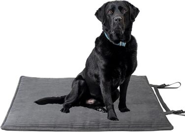 Німецька туристична ковдра для собак Outdoor, міцна та водонепроникна, 40°C, з наповнювачем 3 см (55x75 см, 85x120 см), Cord Anthrazit