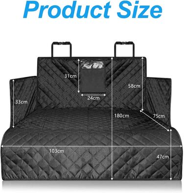 Захист для багажника автомобіля Traxenta: килимок для багажника, підстилка для собак, універсальний захист, подушка для багажника, для універсалів, мінівенів та SUV