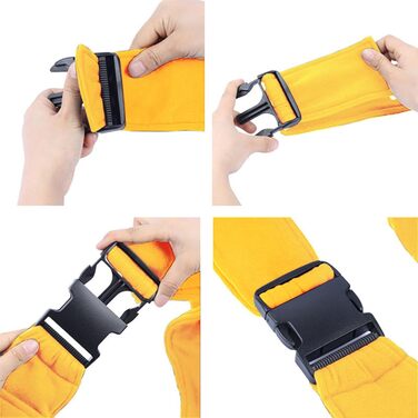 Переноска для собак Sertay, регульована, реверсивна, для маленьких собак, зручна переноска для прогулянок та покупок (жовта)