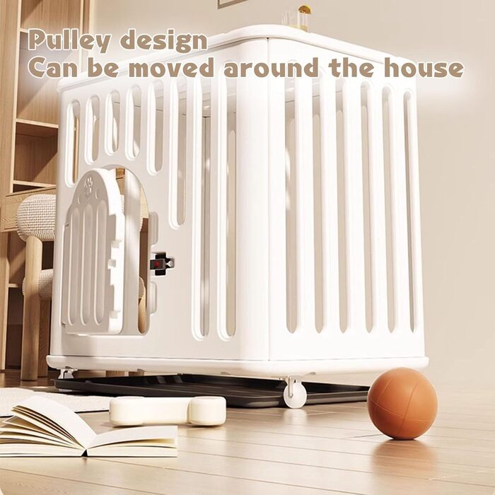 Клітка для собак Neonman - переноска для цуценят та середніх собак, зелена, розмір M