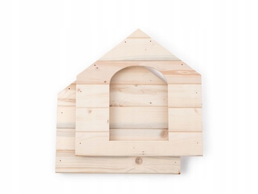 Будка для собак SandTropic, дерево, зовнішні розміри: 81 см x 68 см x 62 см