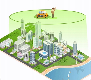 GPS-нашийник-локатор для собак з акумулятором 1200mAh, SOS-функція, керування через додаток, без абонплати