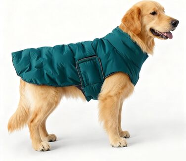 Теплий зимовий пуловер для собак та котів: міцний трикотаж, м'який матеріал, колір м'ятно-зелений (L)