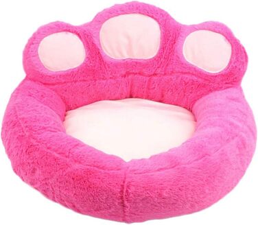 М'яке ліжко для собак ITODA: зручне, неслизьке, тепле, для маленьких та середніх собак, рожеве