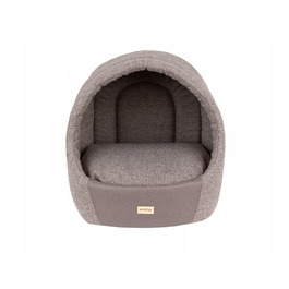 Лежанка для собак Amiplay Milano Buda овальна, бежева, розмір M